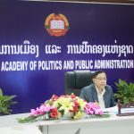 ສະຖາບັນການເມືອງ ແລະ ການປົກຄອງແຫ່ງຊາດ ເຂົ້າຮ່ວມກອງປະຊຸມທາງໄກຄະນະກໍາມະການຄຸ້ມຄອງອິນເຕີເນັດແຫ່ງຊາດ