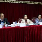 ກອງປະຊຸມສະຫຼຸບການເຄື່ອນໄຫວນຳພາ-ຊີ້ນຳການຈັດຕັ້ງປະຕິບັດ ແຜນການກໍ່ສ້າງໜ່ວຍພັກປອດໃສ, ເຂັ້ມແຂງ ແລະໜັກແໜ້ນ ຂອງໜ່ວຍພັກຮາກຖານນັກສຶກສາ ປະລິນຍາໂທ ຮຸ່ນທີ XVIII ຫ້ອງ ກ ແລະຫ້ອງ ຂ