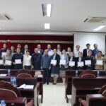 ພິທີປິດຊຸດເຝິກອົບຮົມ ວຽກງານກວດກາພັກ ປີ 2023