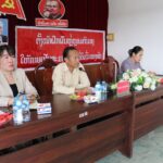 ພິທີເລື່ອນສະມາຊິກພັກສໍາຮອງ ຂຶ້ນເປັນສະມາຊິກພັກສົມບູນຂອງໜ່ວຍພັກຮາກຖານກົມຄຸ້ມຄອງການຮຽນ-ການສອນ ແລະກົມຄຸ້ມຄອງການຄົ້ນຄວ້າວິທະຍາສາດ