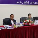 ພິທີປ້ອງກັນບົດຈົບຂັ້ນ ຂອງນັກສຶກສາທິດສະດີການເມືອງ ຂັ້ນສູງ ລະບົບ 9 ເດືອນ ຮຸ່ນທີ VII