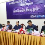 ສະຖາບັນການເມືອງ ແລະ ການປົກຄອງແຫ່ງຊາດ ຈັດພິທີປ້ອງກັນບົດຈົບຂັ້ນ ນັກສຶກສາທິດສະດີການເມືອງ ຂັ້ນກາງ ຮຸ່ນທີ V