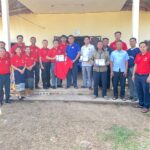 ນັກສຶກສາທິດສະດີການເມືອງ ລະບົບປະລິນຍາໂທ ຮຸ່ນທີ XXI ຮ່ວມກັບອົງການປົກຄອງບ້ານຜ່ານແຜນການເຄື່ອນໄຫວວຽກງານກໍ່ສ້າງຮາກຖານການເມືອງ ຢູ່ບ້ານໂພນແຍງ, ເມືອງເຟືອງ, ແຂວງວຽງຈັນ