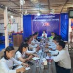 ສມປຊ ເຄື່ອນໄຫວຢ້ຽມຢາມເຮັດວຽກ ຢູ່ບ້ານໂພນທອນ ກຸ່ມບ້ານໂພນທອນ, ເມືອງເຟືອງ, ແຂວງວຽງຈັນ