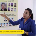 ສະຖາບັນການເມືອງ ແລະ ການປົກຄອງແຫ່ງຊາດ ຕ້ອນຮັບນັກສຶກສາທິດສະດີການເມືອງຂັ້ນຕົ້ນ ລົງທັດສະນະສຶກສາ ທີ່ຫ້ອງວາງສະແດງມູນເຊື້ອ