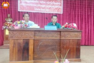 ພິທີ​ປິດ​ການຝຶກອົບຮົມທິດ​ສະ​ດີກາ​ນເມືອງ-ການ​ປົກຄອງ ລະບົບ 10 ວັນ ໃຫ້ຕາແສງ, ເລຂາພັກບ້ານ, ນາຍບ້ານ ຢູ່ເມືອງວຽງພູຄາ ແຂວງຫຼວງນໍ້າທາ.
