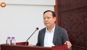 ສະຖາບັນການເມືອງ ແລະ ການປົກຄອງແຫ່ງຊາດ ຮ່ວມກັບ ວິທະຍຸໂທລະພາບສູນກາງຈີນ ປະຈຳລາວ ຈັດຕັ້ງການສາຍ ຮູບເງົາ  “ຂ້ອຍ ແລະ ບ້ານເກີດຂອງຂ້ອຍ”