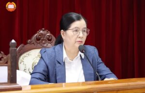 ພິທີປິດຊຸດຝຶກອົບຮົມການນຳໃຊ້ລະບົບ G-Chat, G-Share ແລະ AI ເຂົ້າໃນການບໍລິຫານວຽກງານ ຢູ່ສະຖາບັນການເມືອງ ແລະ ການປົກຄອງແຫ່ງຊາດ
