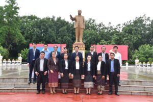 ຄະນະຮັບຜິດຊອບ ແນວຄິດໄກສອນ ພົມວິຫານ ລົງເຄື່ອນໄຫວພາກໃຕ້ ເພື່ອເກັບກໍາຂໍ້ມູນປະຫວັດສາດ ແລະ ຄົ້ນຄວ້າແນວຄິດ ໄກສອນ ພົມວິຫານ