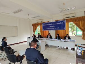 ໂຮງຮຽນການເມືອງ ແລະ ການປົກຄອງ ນະຄອນຫຼວງວຽງຈັນ ຈັດພິທີປ້ອງກັນບົດຈົບຂັ້ນທິດສະດີການເມືອງຂັ້ນກາງ ຮຸ່ນທີ VI