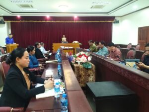 ຄະນະລັດທິສັງຄົມນິຍົມວິທະຍາສາດ ສມປຊ ສຳເລັດກອງປະຊຸມຮັບຮອງຕຳແໜ່ງວິຊາການຄູ ຂັ້ນຄະນະ