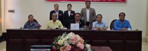 ສະຖາບັນການເມືອງ ແລະ ການປົກຄອງແຫ່ງຊາດ ຈັດພິທີປ້ອງກັນຫົວຂໍ້ບົດວິທະຍານິພົນ ປະລິນຍາເອກ ຮຸ່ນທີ I ສາຂາປັດຊະຍາ