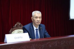ພິທີເປີດຊຸດຝຶກອົບຮົມຫົວຂໍ້ສະເພາະ ສຳລັບເລຂານຸການ ການນຳທົ່ວປະເທດ ຊຸດທີ II ທີ່ສະຖາບັນການເມືອງ ແລະ ການປົກຄອງແຫ່ງຊາດ