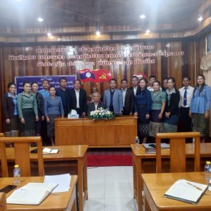 ຫົວໜ້າສະຖາບັນການເມືອງ ແລະ ການປົກຄອງແຫ່ງຊາດ ລົງເຄື່ອນໄຫວຊຸກຍູ້ ແລະ ຊີ້ນຳວຽກງານການເມືອງ-ແນວຄິດ ຢູ່ໂຮງຮຽນການເມືອງ ແລະ ການປົກຄອງ ແຂວງຊຽງຂວາງ