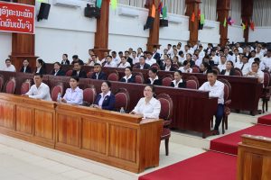 ສະຖາບັນການເມືອງ ແລະ ການປົກຄອງແຫ່ງຊາດ ຈັດຕັ້ງການປະຖົມນິເທດນັກສຶກສາໃໝ່ ສົກຮຽນ 2026-2027